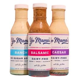 Yo Mama's Dairy-Free Variety Dressing, 3-pack