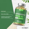 Vitamin E Oil Capsules | 1000iu Strength | 200 Softgels