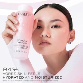 Lancôme Tonique Confort 24 Hr Hydrating Milky Toner- Face toner with Hyaluronic Acid, Acacia Honey, and Sweet Almond Oil for Visibly Softer, Smoother, Hydrated Skin