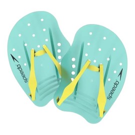 Speedo Unisex Tech Paddle Hand Paddle for Swimming | Training Aids Arctic Glass M
