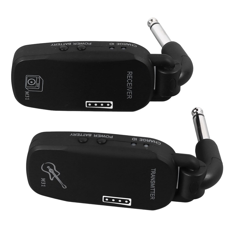 Wireless Guitar Transmitter Receiver System 50meter Bluetooth Audio Transmit Universal