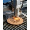 Faithful Panda 100Pcs 4.33" Blank Cork Coasters for Laser Engraving