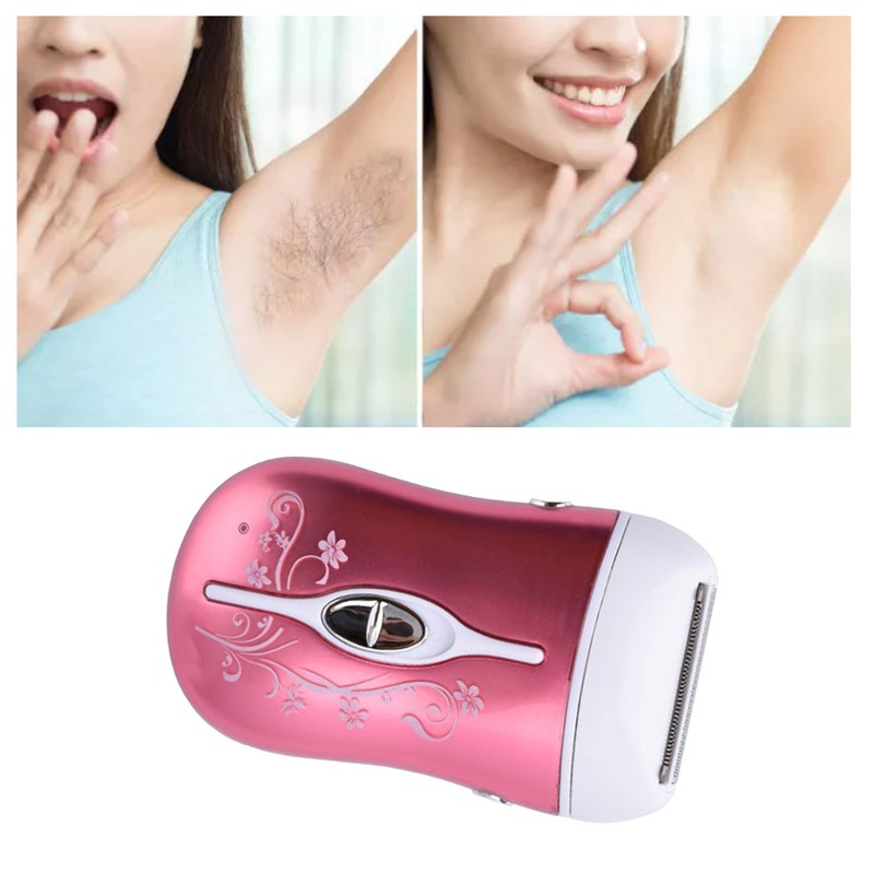 2 In 1 Women Hair Removal Epilator Trimming Grooming Mini