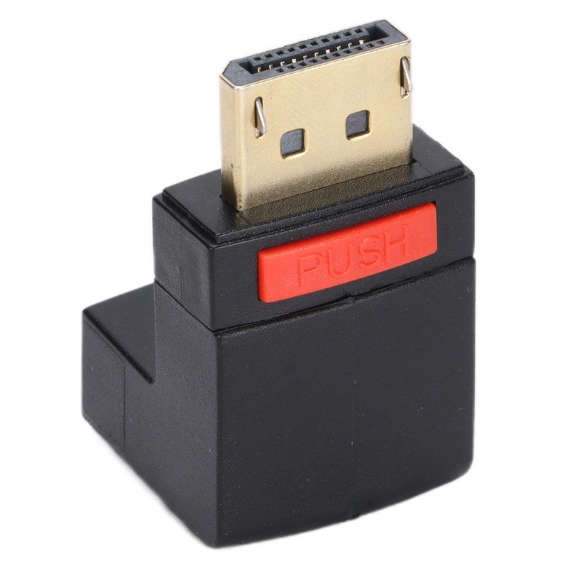 Right Angled DP Adapter UP Down 90 Degree Male to