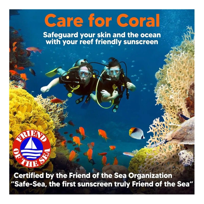 Protector Solar Y Bloqueo Picaduras Medusas Para Niños Safe