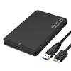 KUNOVA (TM) Tool Free Screw-Less UASP USB 3.0 2.5-inch External