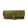 HUKURO Pen Case, Leather Tray, Pen Holder, Large Capacity, Men's,