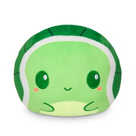 TeeTurtle 4" Reversible Turtle Plushie - Cute Kawaii Green - Soft Stuffed Animal