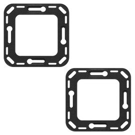 Screw-On Wall Mount Compatible with Somfy Smooth Control Point [Set of 2] - RTS Origin IO Switch Plate