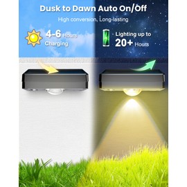 Solar Fence Lights Outdoor Waterproof 8 Pack,Solar Deck Lights with Warm & Cool White + RGB Modes (Fixed/Jump/Breath),10 Colors LED Step Lights,Dusk to Dawn Wall Lights for Patio,Yard,Stairs,Pathway