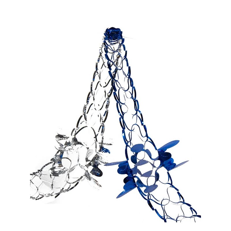 Simply Products 2 Pk Foil Garland Flower - Christmas Hanging