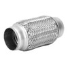 2 x 6in Car Exhaust Flexible Pipe Stainless Steel Weld
