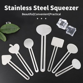 Metal Toothpaste Tube Squeezer Tool - Aluminum Tube Roller Key for Effortless Squeezing, Maximize Product Use & Prevent Waste (Eco-Friendly, Compact Design) (2)