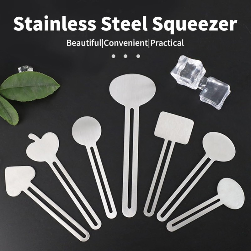 Metal Toothpaste Tube Squeezer Tool - Aluminum Tube Roller Key