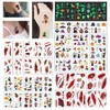 Scar Waterproof Luminous Halloween Character Tattoo Stickers (10 Types) Scar Character 10 Types Type 2
