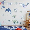 Mulaibdin 33 Pcs Sea Wall Stickers, Bathroom Wall Stickers, Under