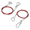Freizeli ProPlus Trailer Safety Rope 1 Metre Red Brake Breakaway