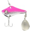 Water Land Spin Sonic Lure, 0.6 oz (18 g), Pink/Silver