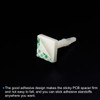 PATIKIL Sticky PCB Spacer, 24 Pcs Adhesive Standoffs 0.62" Supporting