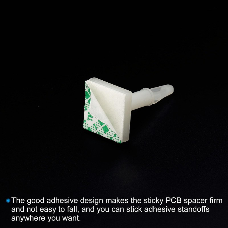 PATIKIL Sticky PCB Spacer, 24 Pcs Adhesive Standoffs 0.62" Supporting