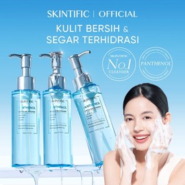 SKINTIFIC Panthenol Gel Cleanser Hydrating Moisturize Smooth Skin Face Wash Amino Acid Oil Control 120ml