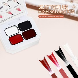 AIJIMEI Ombre Gel, Gradient Painting Gel, Ombre Gel Nail Polish, Including 100 Nail Sponges And Grabbing Pen Suitable For Salons And Family DIY (B11)