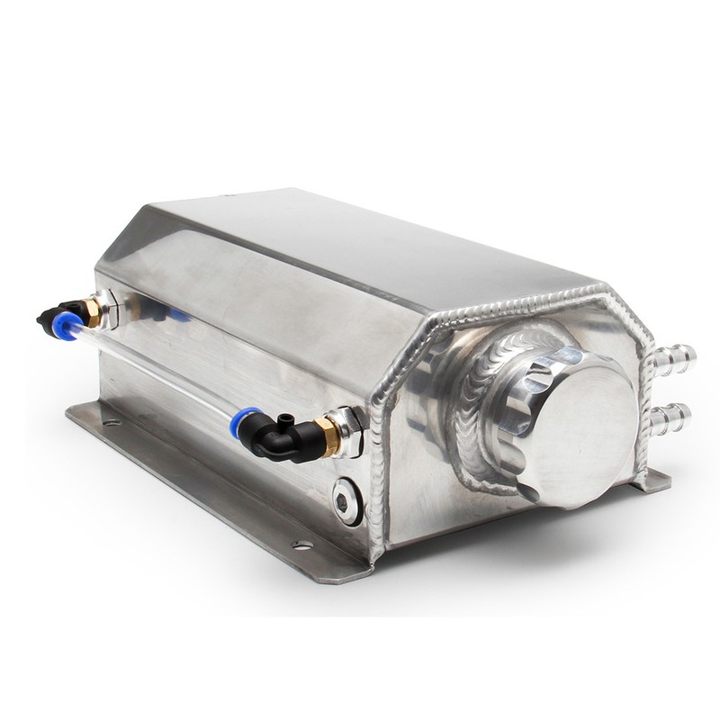1L Aluminum Car Coolant Overflow Expansion Tanks Oil Catch Can