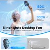 HandFan 6 Inch Handheld Fan with 4000mAh Battery 6 Speed