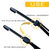 1 Pack 2 Pcs Front Windshield Washer Nozzles, Front Windshield
