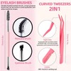 QUKLOGEN DIY Fluffy Lash Extension Kit 966Pcs with Bottom Lashes