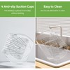 Voova Lazy Susan Turntable Organizer for Refrigerator, 360° Rotating Fridge