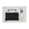 Zoff Glasses Case, Sunglasses Case, Black, Padding, Unisex, Pouch, Stylish,