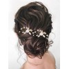 Heread Horquillas para el pelo de la novia de la
