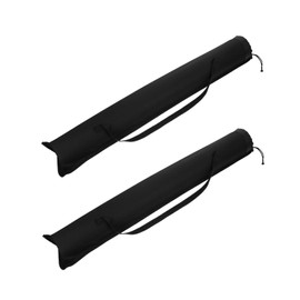 Totority 2Pcs Oxford Hiking Pole Storage Bag Durable Portable Carrying Pouch with Fastener and Neckline Drawstring Suitable for Trekking Poles and Walking Sticks