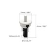 Fielect Pbs-05 Refrigerator Door Light Switch Momentary Fridge Switch Normally