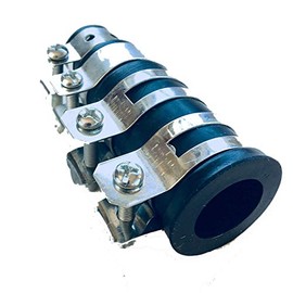 Dishwasher Connector Kit By ON POINT Fittings - Garbage Disposal Waste & Discharge Drain Hose Rubber Adapter Clamp Set -UNIVERSAL FIT, Water Tight Seal Sink Installation 5/8, 3/4 1"