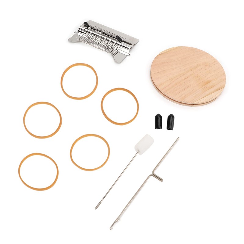 YUMILI Small Loom, DIY Weaving Tools, Mini Hand Loom Machine,