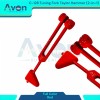 Avon Surgical 2-in-1 Percussion Hammer & C-128 Tuning Fork, Red,