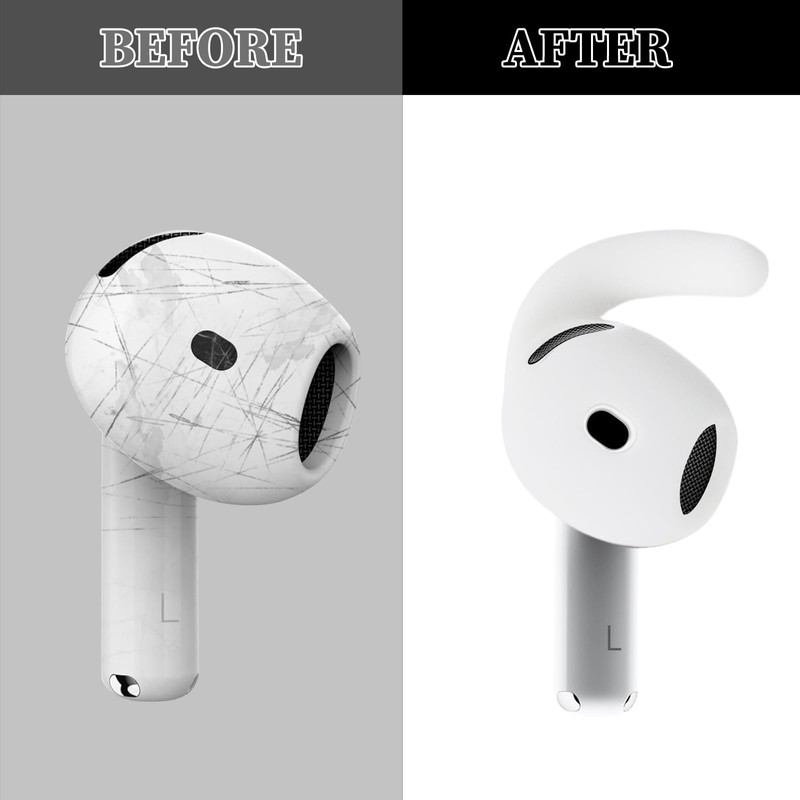 Ear Hooks for AirPods 4 (2024) [Added Storage Pouch] 4