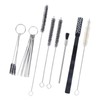19 Pieces Carburettor Carbon Dirt Jet Remover, Portable Cleaning Set