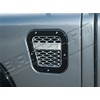BRITPART XS AIR INTAKE GRILLE BLACK WITH SILVER MESH LEFT