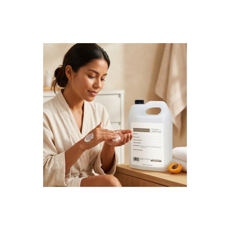 Crema Corporal Vegana Líquida Hidratante Chabacano 1 Galón | A
