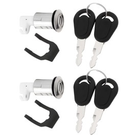 Motorcycle Seat Lock Key 50 x 19 mm for Motorcycle Electric Vehicle Pack of 2