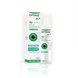 Optase Tea Tree Oil Eyelid Cleansing Gel for Daily Eyelid Hygiene â Suitable for Dry Eye, Blepharitis & Styes - Preservative Free - 50ml
