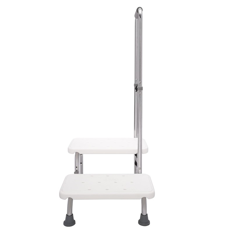 PIAOCAIYIN 2 Step Stool with Handle for Elderly, Removable Medical