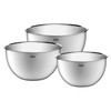 Silit 3-Piece Kitchen Bowl Set Stainless Steel Multifunctional Mixing Bowl,