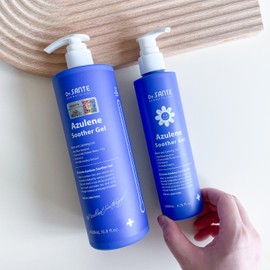 Santé Azulene Softer Gel 500ml Soothing Gel Soothing Cooling Gel Azulene Softer Gel 500ml / 상떼 아줄렌 수더겔 500ml 수딩젤 진정 쿨링젤 아줄렌수더겔500ml