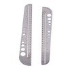 Baxnore Heavy Duty Stainless Steel Ruler, Multifunctional Metal Craft Ruler
