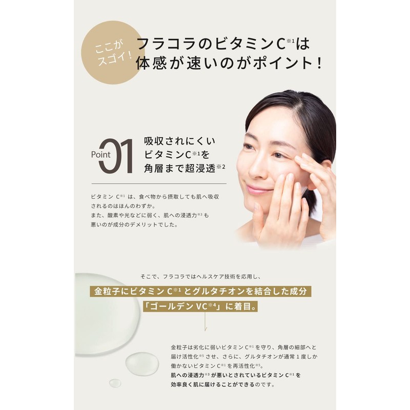 fracora Golden VC Solution Autofa G, 1.0 fl oz (30