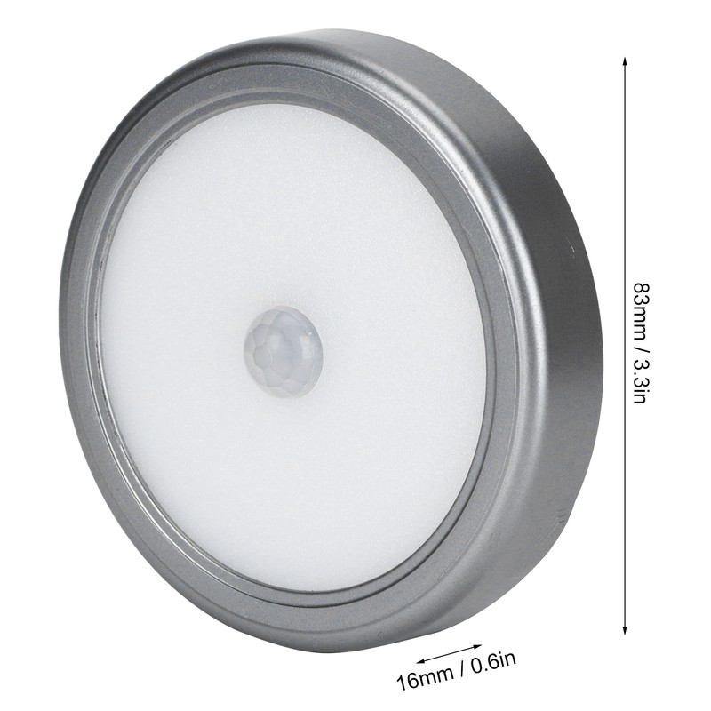 Body Induction Lamp Dimmable USB Rechargeable Night Light for Cabinet